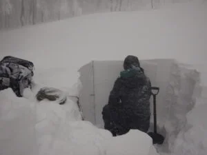 岩木山雪山情報（2026年1月８日現在）